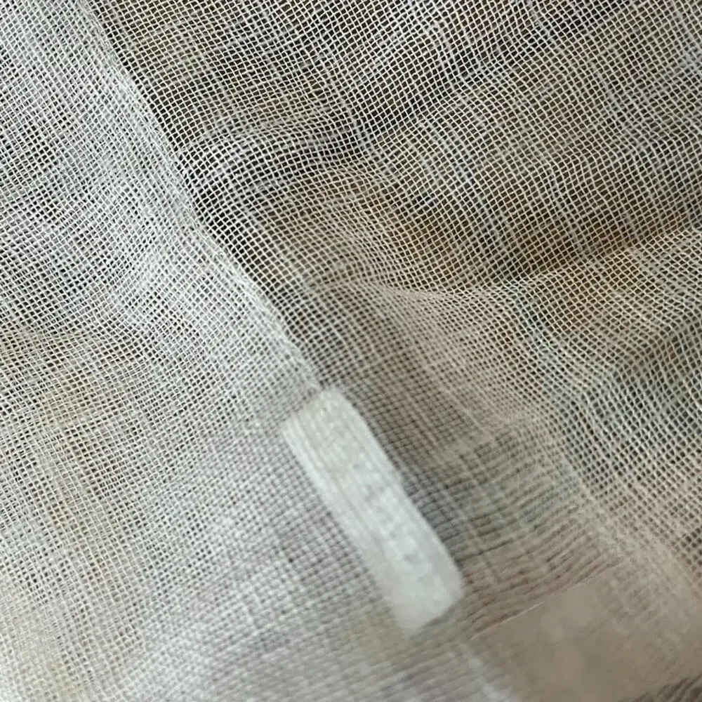 Sheer Light Filtering Transparent Lightweight Window Curtain Panels